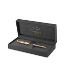 Parker Sonnet Pioneers Collection Ballpoint Pen - Grey Arrow Gold Trim - Picture 2